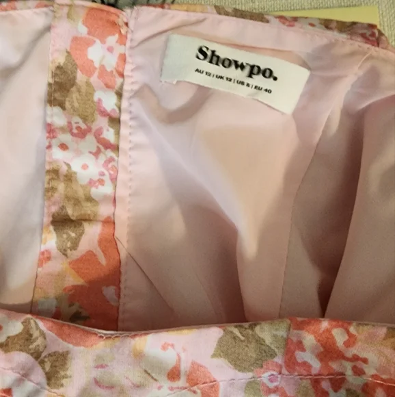 Showpo Phorchia Mini Floral Puff Sleeve Corset Dress - Picture 8 of 9